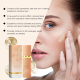 Natural Lightweight Concealer And Moisturizer Liquid Foundation image 3