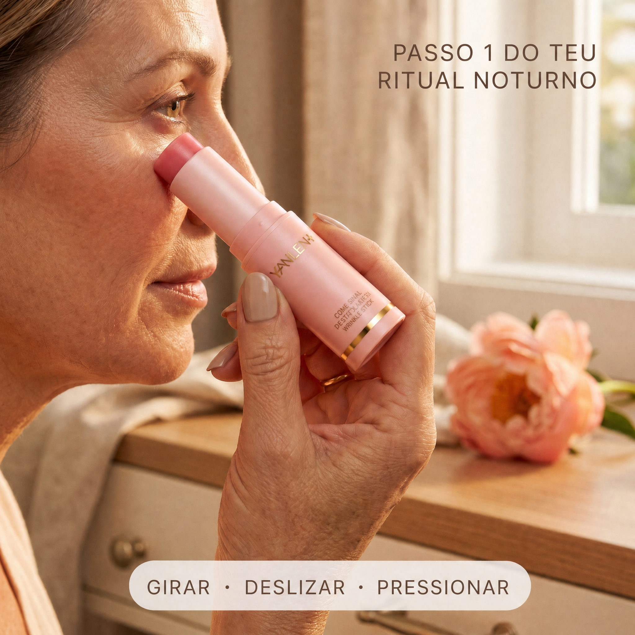 Stick compacto que cabe na mala de mão