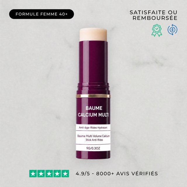 Baume Calcium Multi de GOYO Paris, stick anti-rides de 9 g